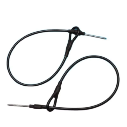Lanyard Antirrobo EAS 17cm de Acero Inoxidable