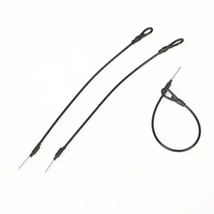 Lanyard Antirrobo EAS de 20 cm de Acero Inoxidable