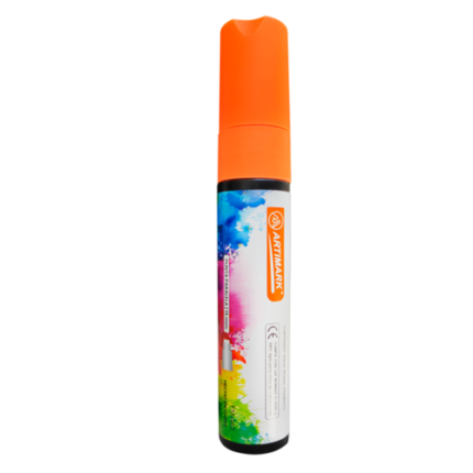 Marcador Tiza Líquida Naranja - 15 mm